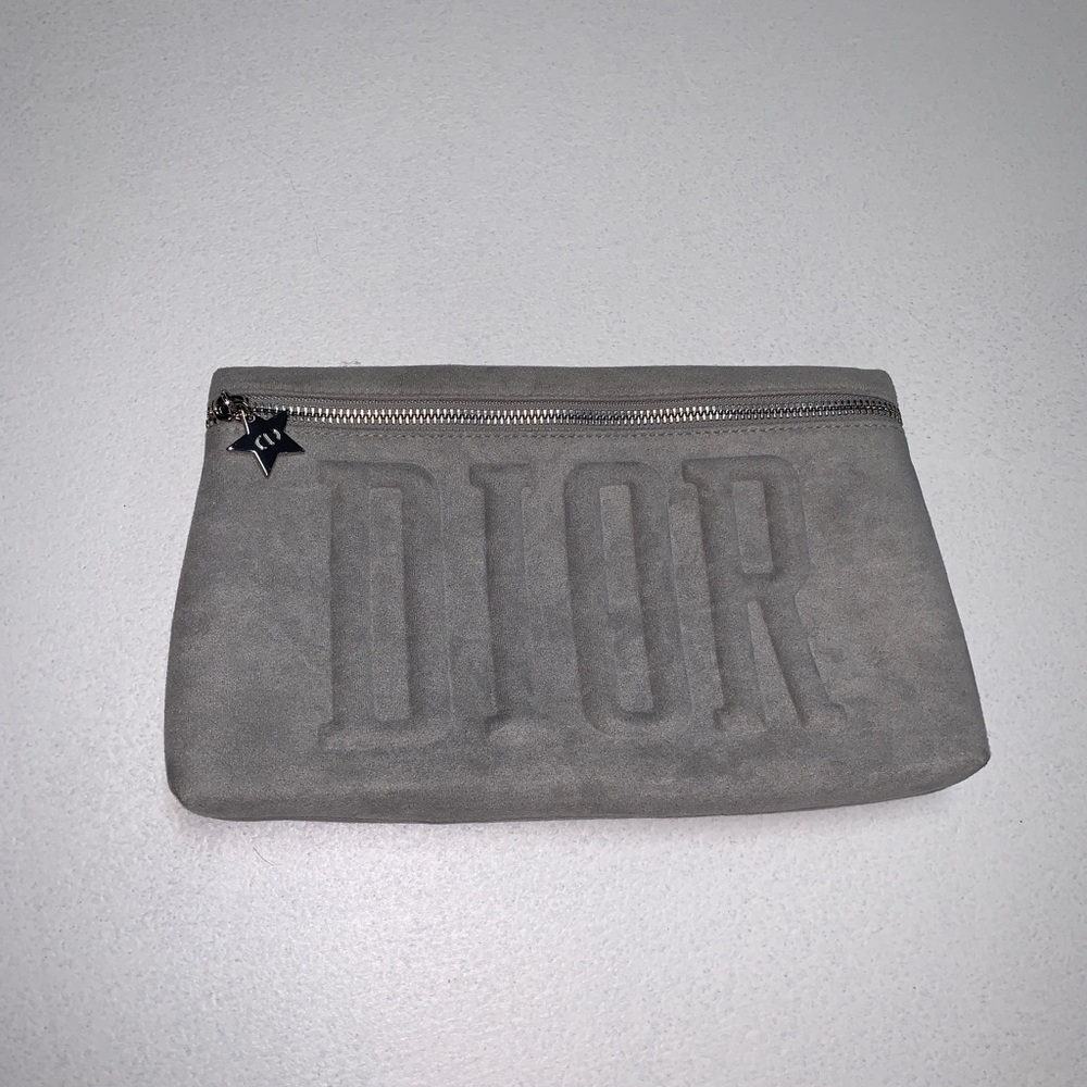 Christian Dior Suede Clutch